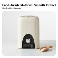 Rice Storage Container Airtight Seal Sealed Rice Storage Bin Humidity-Preservation Dry Food Holder for Pantry