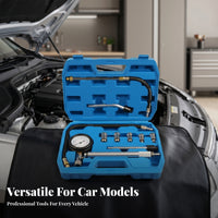 Engine Compression Tester Kit Hinged Lid Cylinder Pressure Gauge Kit Cylinder Pressure Tester pairedScale for Garage