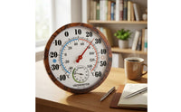 Thermometer Hygrometer Easy to Read Analog Wall Thermometer Hygrometer Mechanical Household Instrument Instrument