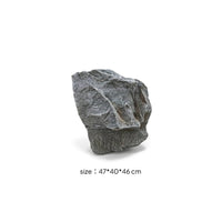 PU Foam Rock Natural-Looking Artificial Rock with Rough Surface Yard Ornament Lightweight Faux Stone Realistic for Landscapers