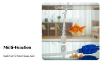 Manual Aquarium Gravel Cleaner Multi-Functional Aquatic Aquarium Siphon Pump