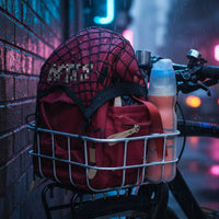 Universal Fit Cycle Cargo Net with Hooks Anti-Loss Elastic Bike Basket Net for Cyclists