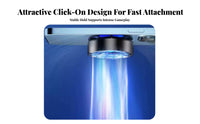 Lightweight Attractive Phone Cooler Quiet Operation Phone Cooling Fan for Live Streamers, Tech Enthusiasts, Clip Watching, Home Use