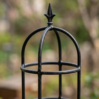 Garden Trellis for Climbing Plants and Outdoor Plants, Heavy Duty Plant Support for Potted Plants, Tall 205cm Garden Obelisk, 40cm Wide Frame