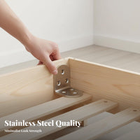 Rust-Resistant 90-Degree Joint Connector adaptable 90-Degree Corner Fastener Strengthened Design Angle Bracket sturdyDuty for DIY hobbyists, property owners, Woodworkers, Furniture Repair, Home renovation, Woodworking Projects, Garage