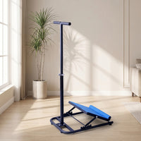 Slant Board with Handrail Versatile Foot Stretcher with Handlebar Versatile Foot Stretcher for Seniors, Physical Therapy, Balance Training