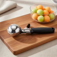 Heavy Duty Ice Cream Scoop Easy to Clean Stainless Steel Portioner Dishwasher Safe for Restaurant