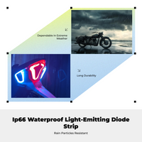 Waterproof LED motorcycle turn signal