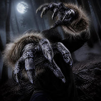 Halloween Werewolf Claw Gloves for Adult Cosplay Party
