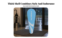 Structured Badminton Racket Bag Shielded Teardrop Badminton Bag for Carrying Rackets