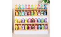 Educational Wooden Toy with Slotted Board Learning Wooden Board Game Interactive Matching Game Preschool for Preschoolers, Toddlers, Kids, Classroom, Travel