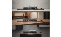 1/87 HO Scale Steam Train Model Detailed Toy Train for Desk