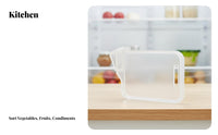 Space Saving Fridge side door container Easy Organization Refrigerator Door container safe for food contact Kitchen Organizer Clear View for home chefss, Homeowners, Students, complimentaryzer, Pantry