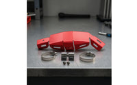 Stylish Motorcycle Exhaust Heat Guard Short Exhaust Muffler Heat Guard Adjustable Muffler Protector with Screws Temperature Resistant for Riders, off-Road Riding