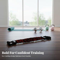 3-Tube Chest Puller Detachable Bands Chest Exercise Band Adjustable Tension Puller Non-Slip Handles Adjustable Tension Band