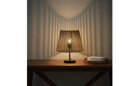 Fits E27 Base Woven Lamp Shade Handwoven Woven Paper Rope Lampshade Easy Installation Paper Rope Light Cover Lightweight for Homestay Owners, DIY Enthusiasts, Cafe, Restaurant