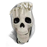 Halloween Horror Ground Insert Scary Skull Plastic Prop Ground Insert Small Set Skeleton