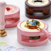 Wooden Wax Melting Furnace for Sealing Wax Stamps