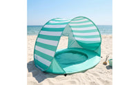 Beach Tent Portable Beach Tent with Sand Stakes Lightweight for Kids, Baby