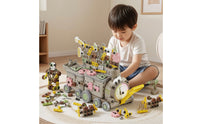DIY Screw Toy with Train Base Hands-on Take Apart Toy Train STEM Building Set Fine Motor for Children, Toddlers, Girls, Home, Playroom