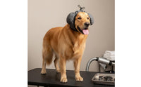 Canine Ear Muffs Secure Fit Adjustable Dog Earmuff Soft Padded Canine Ear Muff for Salon
