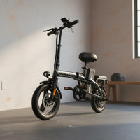 Folding Electric Bike Powered Foldable Powered Bike New Official Standard Compliant Space-Saving Electric Cycle for Commuters, City Commuting