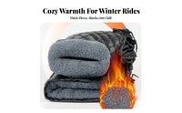 Fleece Lined Winter Scooter Hand Warmers Windproof Scooter Hand Warmers Cold Resistant for Electric Bike Cyclist S, Cyclists
