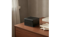 Watch Box with Cushion Square Individual Watch Case Compact for Collectors, Journeyers, Gift Packaging, Travel, Retail Display