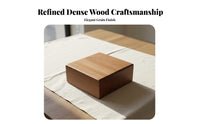 Thickened Design Solid Wood Display Block Versatile Pedestal Stand Sturdy Riser Set Enhanced Presentation for Collectors, Home Decorators, Tabletop Decoration, Away Fromice Desk, Retail Outlet, Trade Exhibitions
