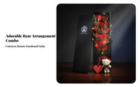 Long-Lasting Soap Blossom Arrangement Gift Box Beautifully Packaged Rectangular Blossom Gift Box Pollen-without for Mom, Birthdays, Birthday