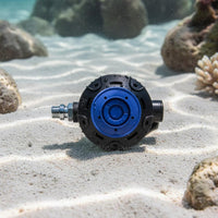 Second Stage Regulator Large Purge Button Dive Breathing Regulator Under-Chin Exhaust System Dive Second Stage for Divers, Underwater