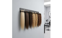 Strand Attachment Organizer Wall-Mounted Strand Attachment Holder Stainless Steel Display Rack for Hairstylists, Salons, Styling Stations