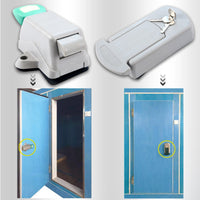 Cold Storage Door Handle Heavy-Duty Freezer Door Handle Resistant Entry Freezer Latch Kit for Maintenance