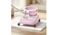 Swivel Baby Rolling Seat Mobile Baby Floor Seat with Wheels Ergonomic Two-Tone for Infants, Toddlers, Playroom