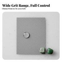 Water-Resistant and Dry Sanding Sheet Waterproof Multi-Grit Sanding Sheet Assortment Sturdy Clog-Resistant for Craftsmen