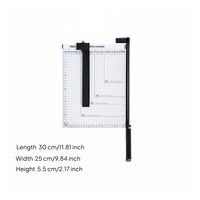 Precision Cutting A4 Paper Cutter Sharp Blade Manual Paper Cutter Easy Operation for Teachers, Crafters, School, Craft Room