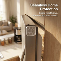 PU Cabinet Door Reusable Refrigerator Door Shock Absorber, Silent Door Stopper Cushion Pads Anti-Collision Pads for Furniture Drawers Walls