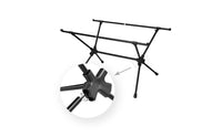Collapsible Folding Table Frame Lightweight Camping Table Support Heavy Duty Space-Saving for Picnics