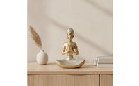 Gold Meditation Figurines