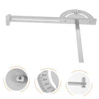 Smooth Sliding Table Saw Miter Gauge Limiting Stopper Precision Miter Gauge Flip Stop Table Saw Angle Ruler Aluminum Alloy for Woodworkers, DIY Users, Wood Cutting, Workshop