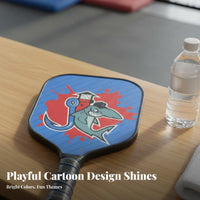 Great Gift Pickleball Paddle Lightweight Kids Pickleball Racket Family Fun for Beginners, Children, Recreational Play, Outdoor, Backyard