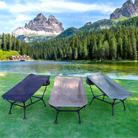 Lounge Chair with Carry Bag Portable Low Reclining Chair Furniture for Camping
