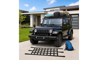 Easy to Install Roof Cargo Net Adjustable Car Roof Net with Straps Long-Lasting Woven for off-Roaders
