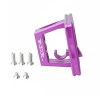Folding Bike Front Carrier Block Lightweight Design Snout Mount Telescopic Latch Bike Bag Mounting Bracket for Cyclists