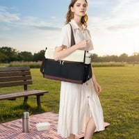 Leak-Proof Insulated Lunch Tote Leakproof Lunch Tote Bag Adjustable Shoulder Strap Waterproof for Office Workers, Teachers, Travel, Picnic