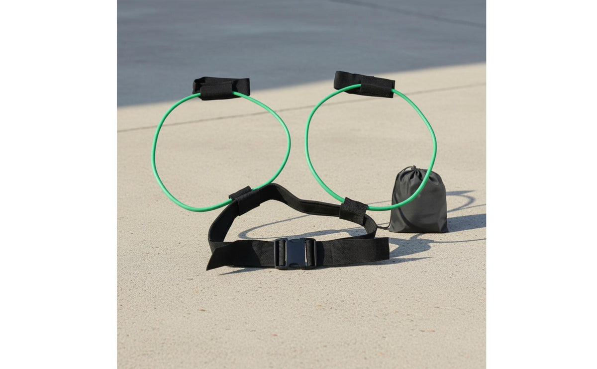 Waist Belt Leg Heavy Duty Glute Kickback Belt Construction Glute Kickback Straps for Basketball Athletes, Home Gym
