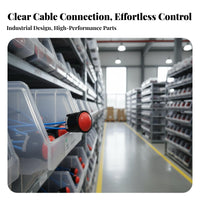 Loader Handle Button Exact Fit Handle Button Replacement Easy Installation Heavy Machinery Part for Mechanics
