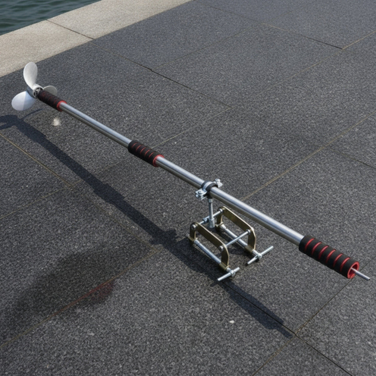 Drill-Powered Boat Propeller Drill Driven Propeller Straight Propulsion for Boaters, Hobbyists, Small Boats, Inflatable Craft, Marine Projects
