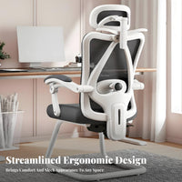 resting Function Reclining Office Chair with Footrest Adjustable Head and spine Support Ergonomic Recliner with Footrest 360-Degree rotate Seating Solution SGS Certified for Remote Workers, Students, Petite Users, Workstation, Studying, Study Room, Gaming
