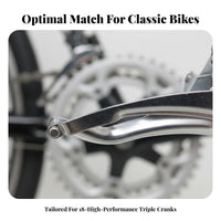 Mountain Bike Front Derailleur Steel Construction 18-Speed Front Derailleur Effortless Shifting Timeless Design
